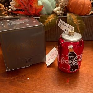 Polonaise 1998 Coca Cola Can Ornament AP 1014 Kurt Adler Made In Poland